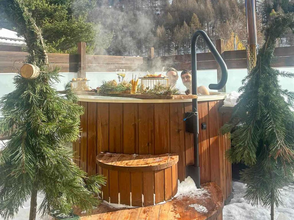 Il Villaggio Gofree di Pragelato (TO), campeggio che ospita un centro benessere