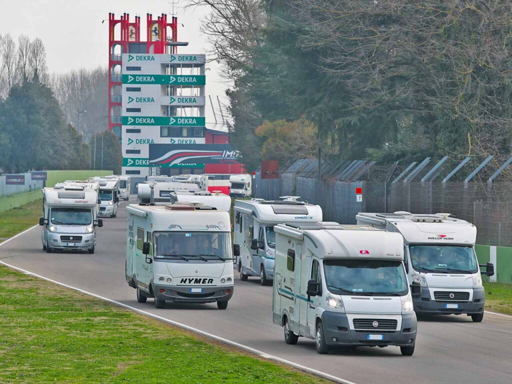 Eventi di marzo per camperisti: l'Imola Camper Parade.