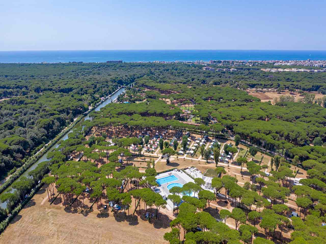 Campeggi nel Lazio: il Camping Village Roma Capitol a Ostia Antica di Roma