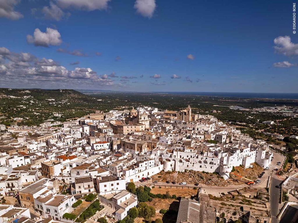 Luoghi da visitare a gennaio in camper: Ostuni (BR).