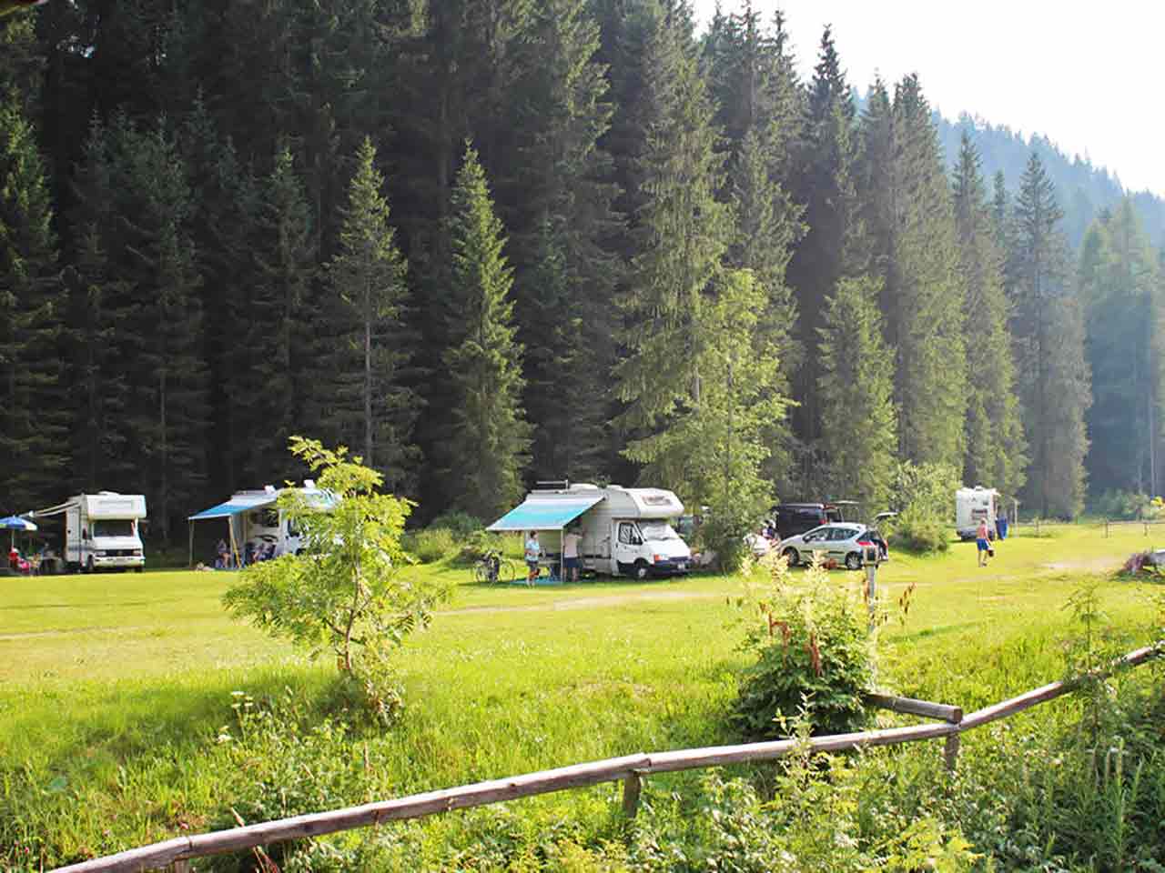 I migliori campeggi in Friuli Venezia Giulia: l’Alping Park Sappada Dolomiti a Sappada (UD).