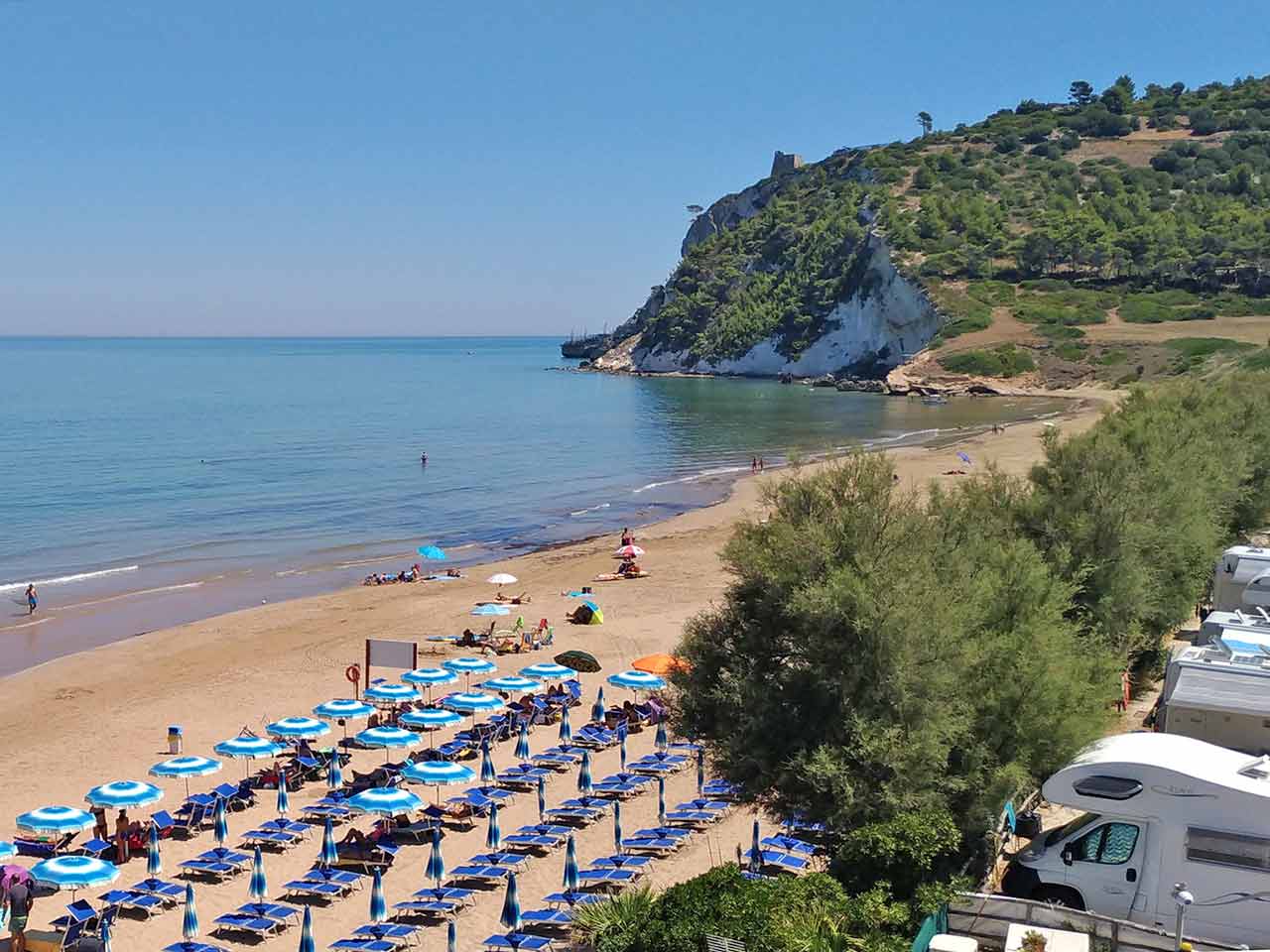 Lido Azzurro - 5 aree sosta camper nei parchi nazionali