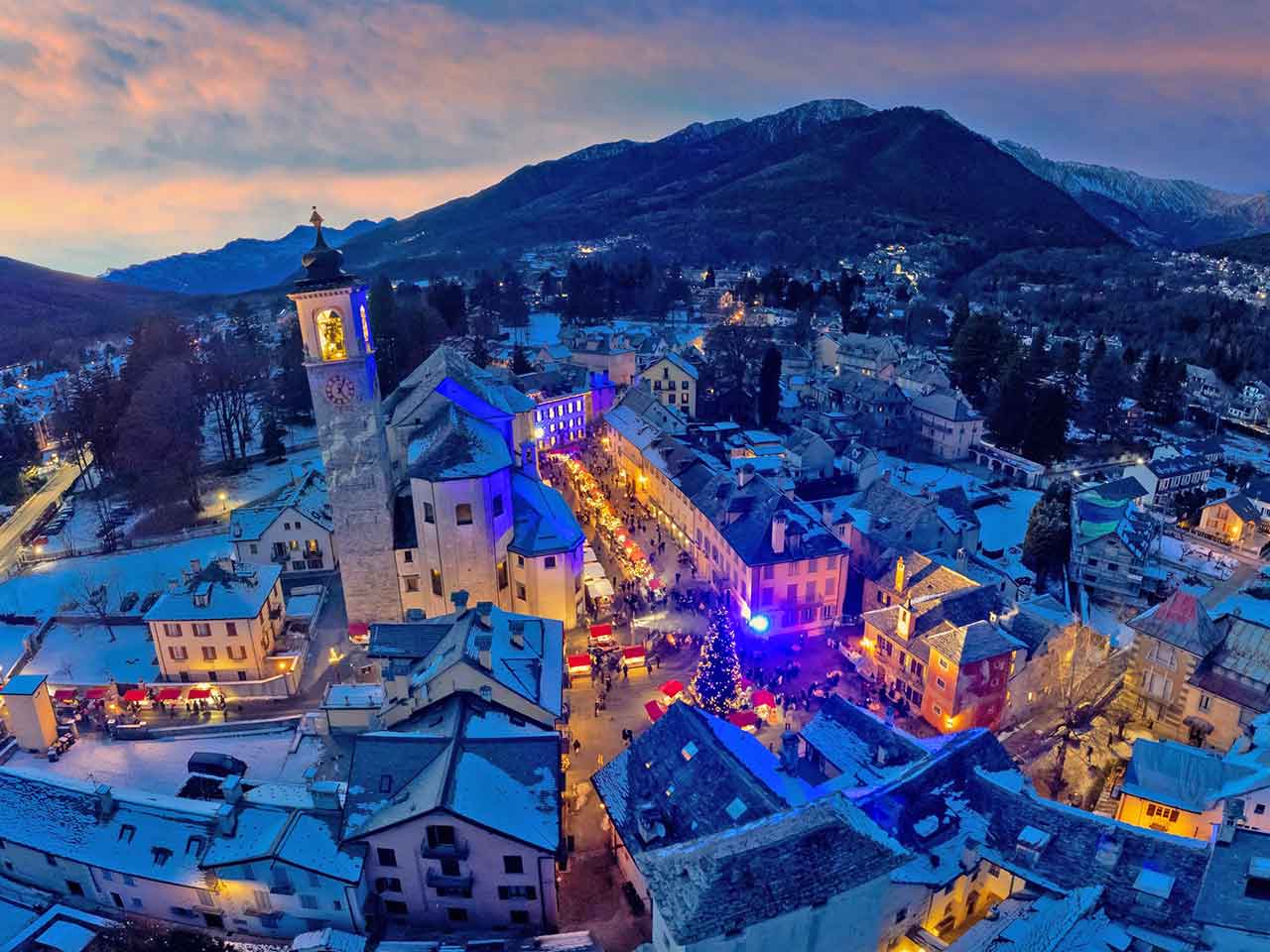 Mercatino di Natale a Santa Maria Maggiore - Gli eventi di Natale per i camperisti.