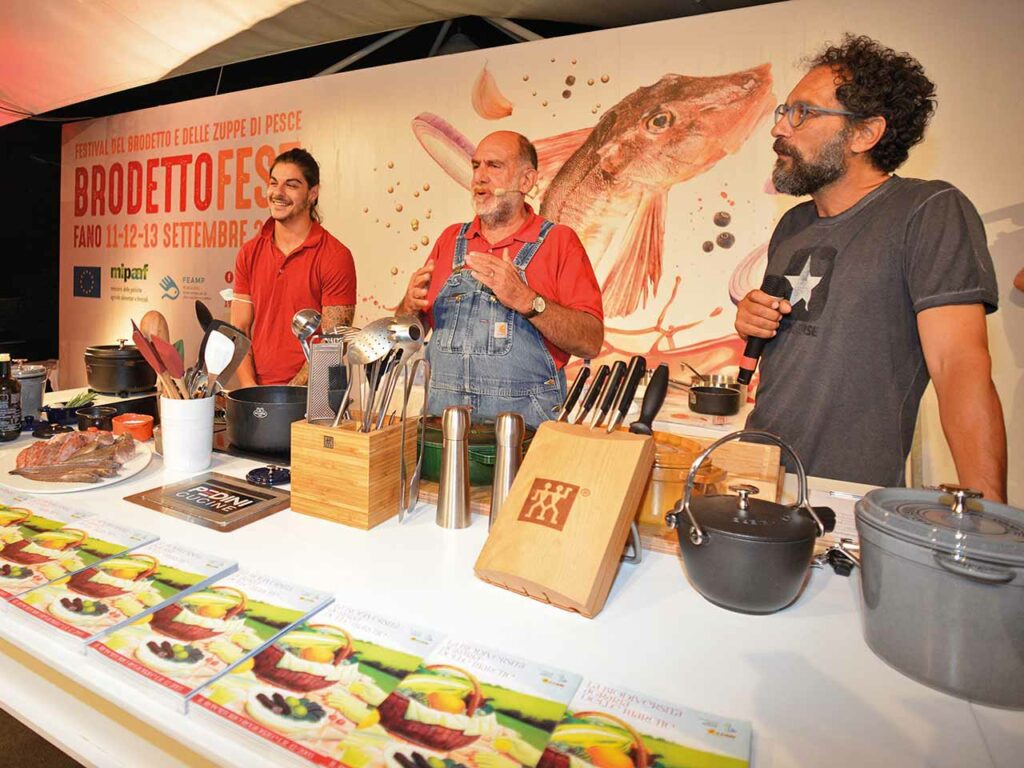 Un evento del Brodetto Fest a Fano.