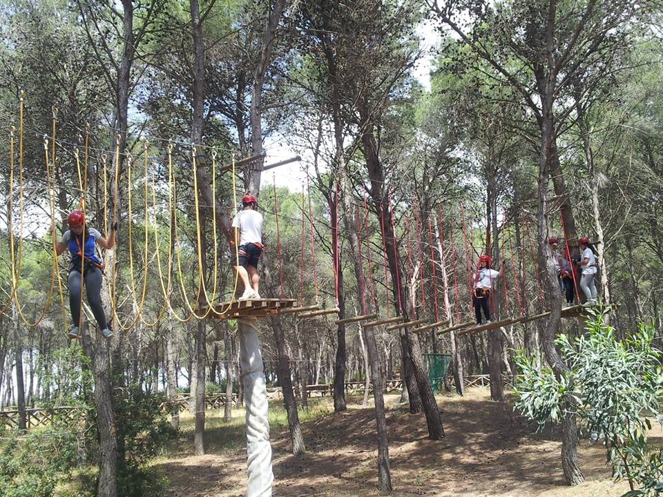 Parchi avventura. Gli sconti del PLEINAIRCLUB: il parco avventura Torremattoni a Marina di Ginosa (TA)