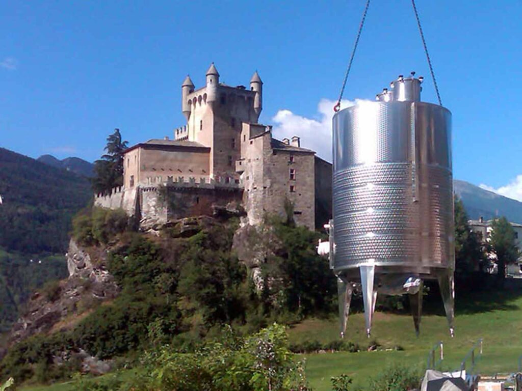 Gli sconti nelle cantine per il vino: La Source Wine Farm a Saint-Pierre (AO).