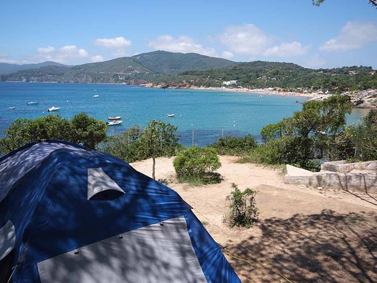 Campeggi imperdibili sull'isola d'Elba