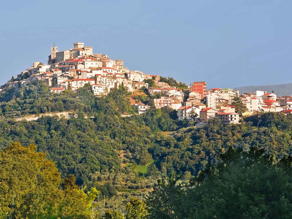 Abruzzo in camper nel Parco Nazionale della Maiella: Casoli.