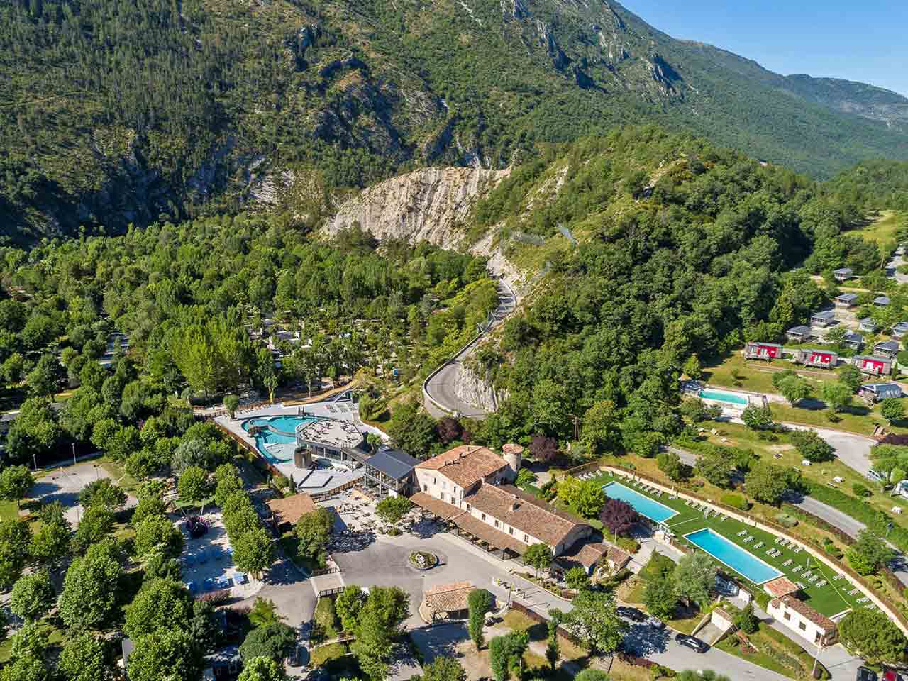 Route Napoléon in camper nei campeggi CKE - Camping Sandaya Domaine du Verdon
