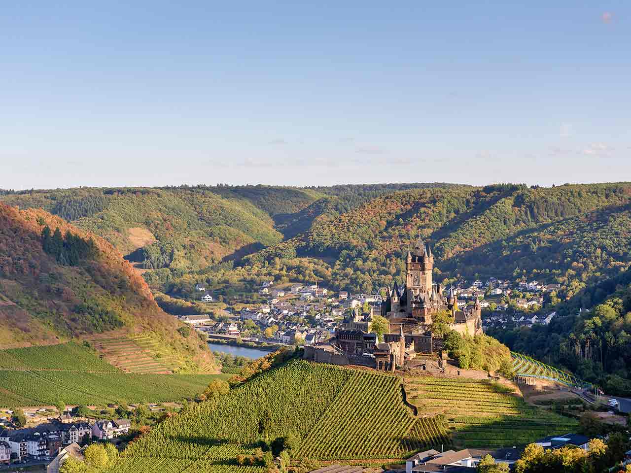 Castello di Cochem - Germania in Camper lungo la Mosella.