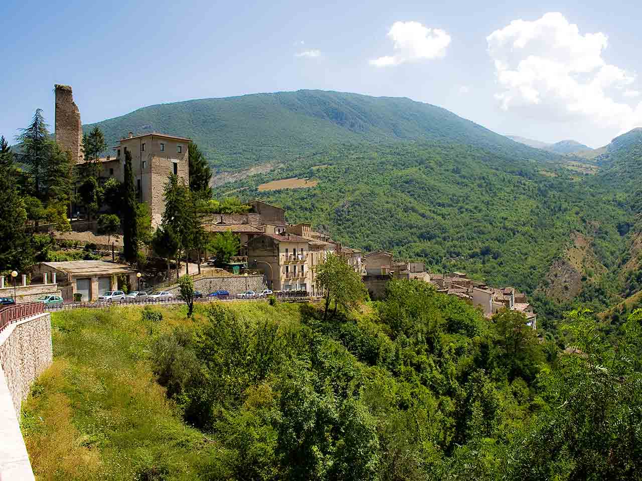 Abruzzo in camper attraverso la Maiella: Anversa degli Abruzzi.
