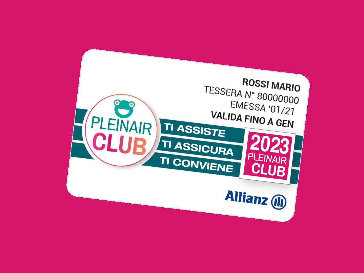 Tessera PLEINAIRCLUB: risparmia in camper!