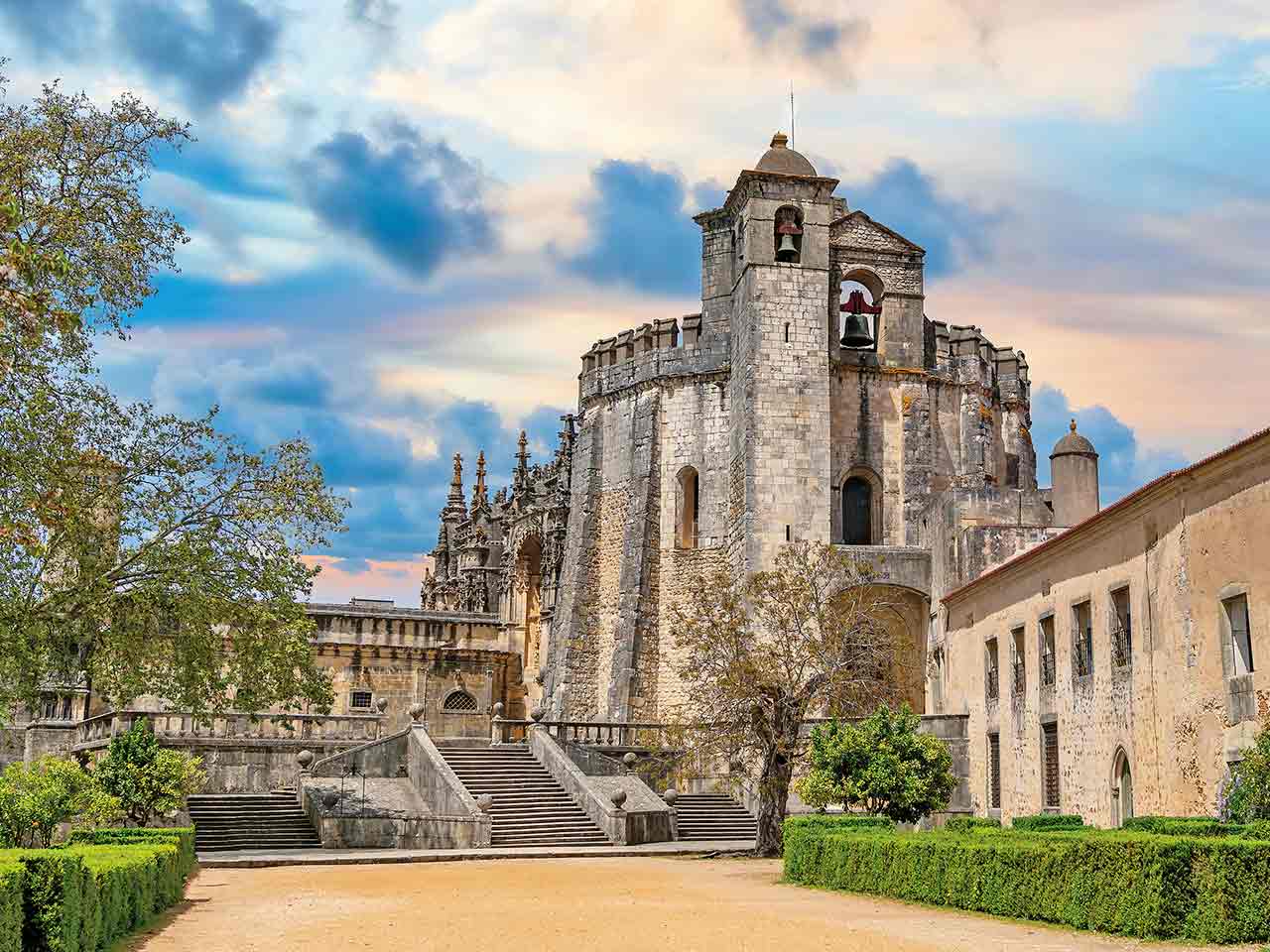 Il Convento dell'Ordine di Cristo a Tomar - Portogallo in camper.