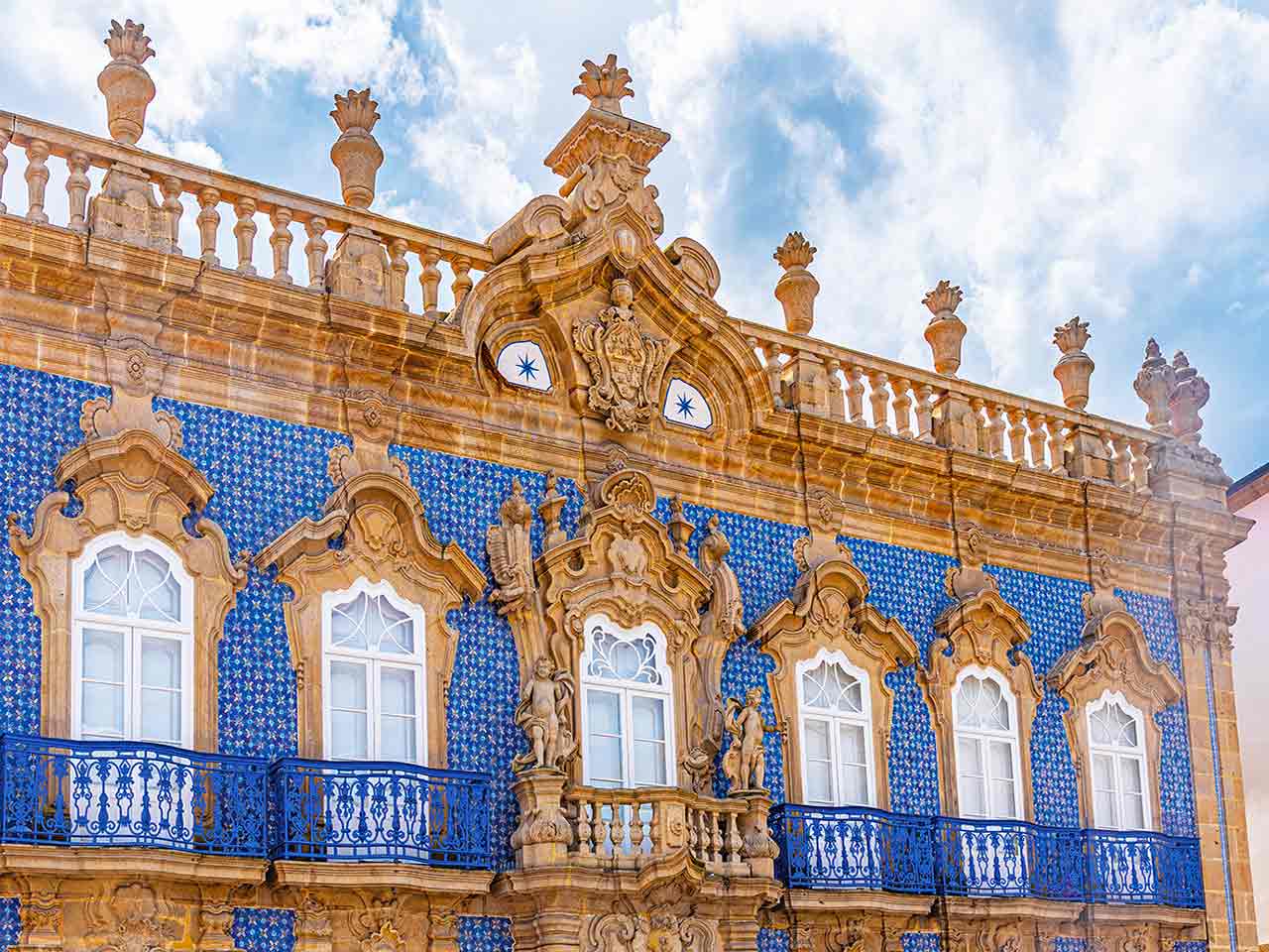 Palazzo Raio a Braga - Portogallo in camper.