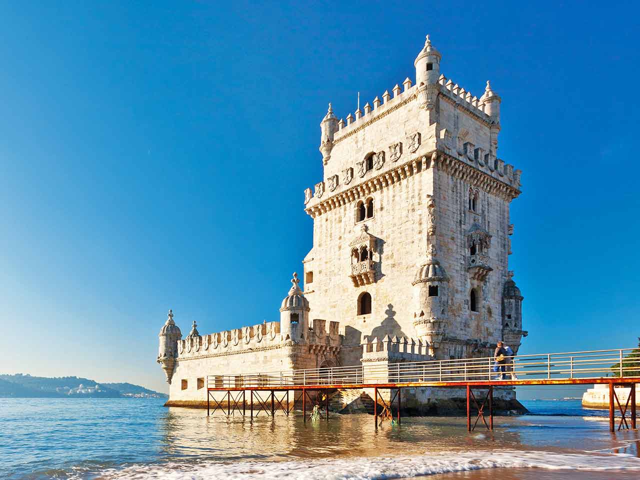 La Torre di Belem a Lisbona - Portogallo in camper.