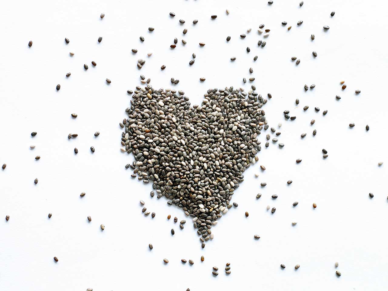 Gli antiossidanti e gli acidi grassi omega-3 di cui sono ricchi i semi di chia proteggono il cuore.