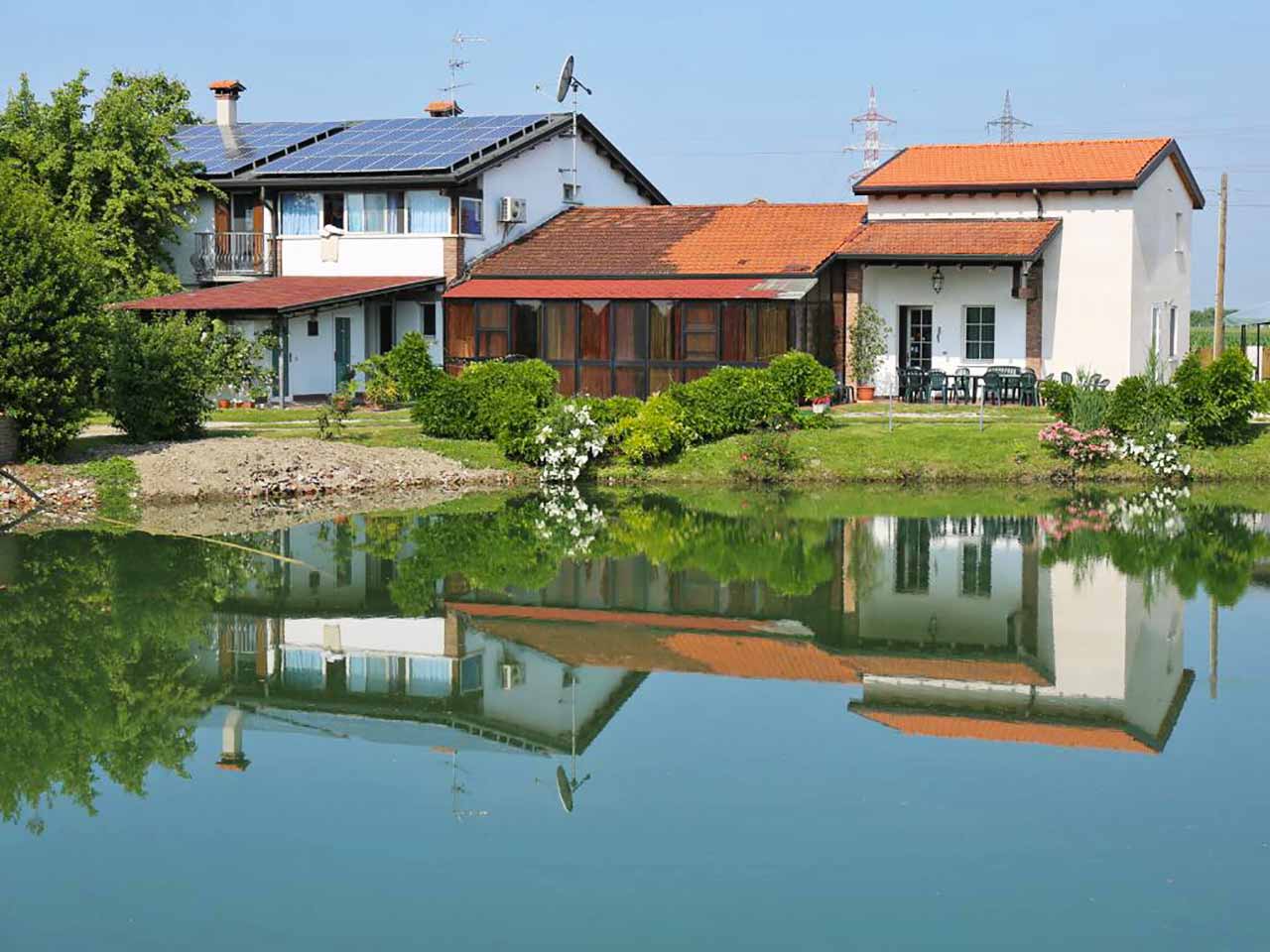 Agricampeggi sulle piste ciclabili: lAgriturismo Il Glicine a Ostiglia.