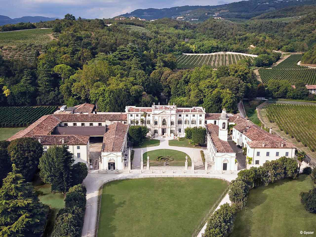 Weekend in Veneto col camper: Villa Mosconi Bertani a Negrar di Valpolicella