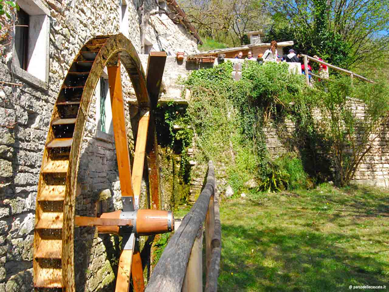 Weekend in Veneto col camper: uno dei mulini ad acqua ristrutturati a Molina di Fumane