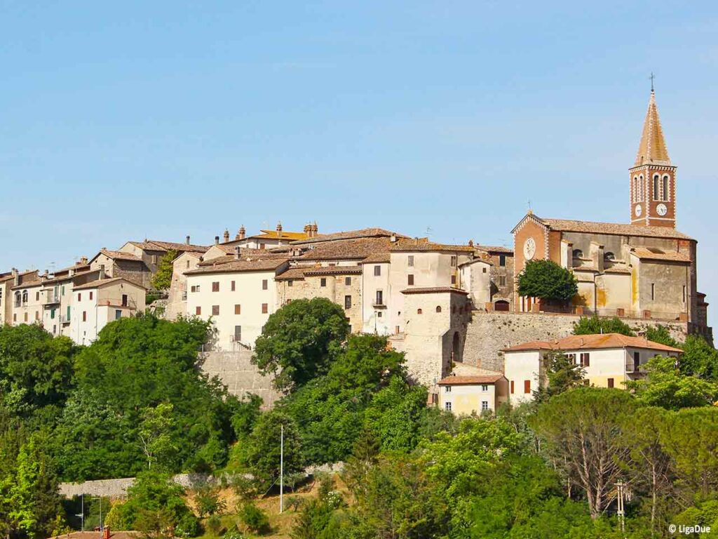 Panorama di Montecastrilli (TR).