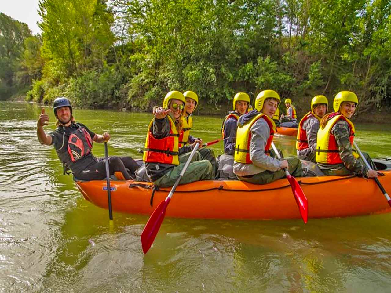 Gli eventi di giugno per i camperisti: rafting sul fiume Ombrone con l'associazione Terramare
