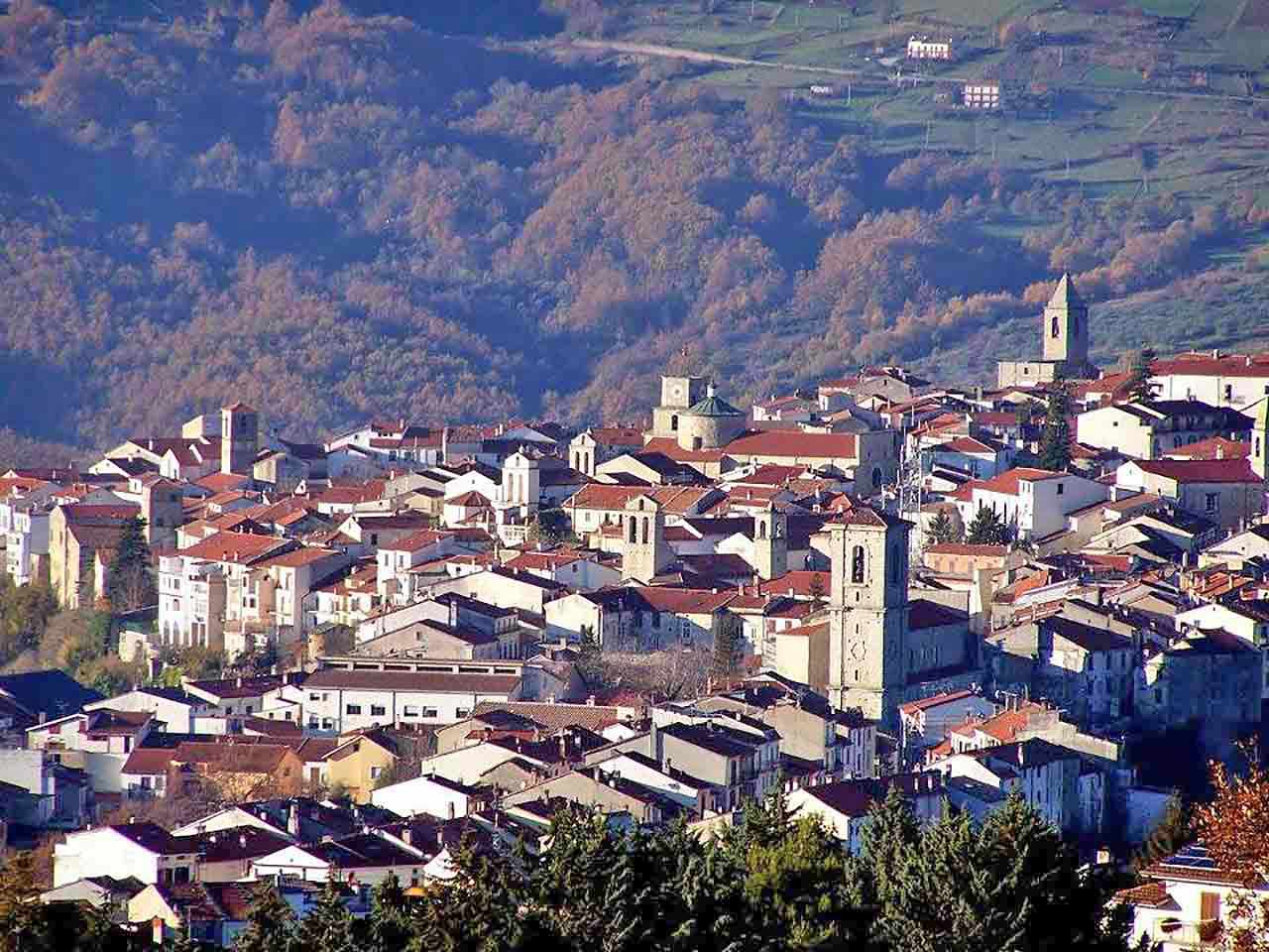 Alto Molise in camper: panorama di Agnone