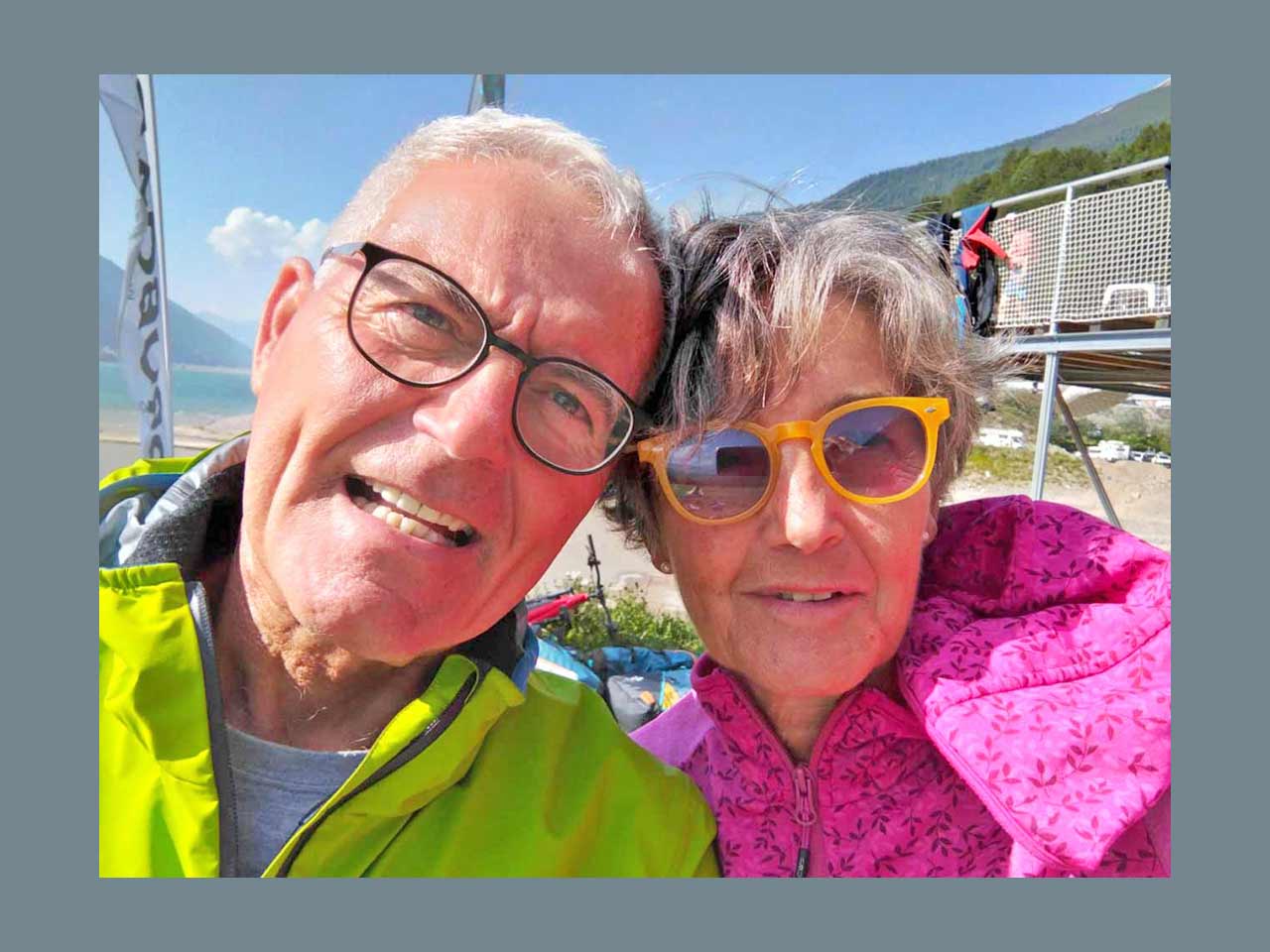 Giulio e Patrizia su Rai1 a Camper in Viaggio