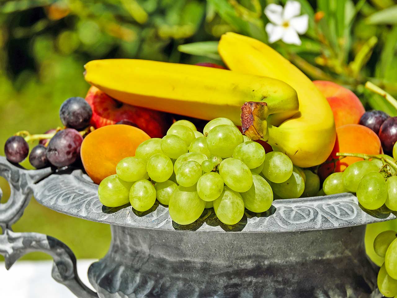 Lalimentazione in viaggio: frutta fresca
