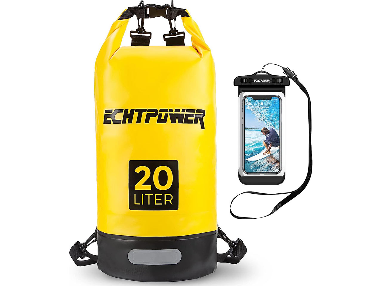 Gli zaini migliori per loutdoor: ECHTPower borsa impermeabile 20L