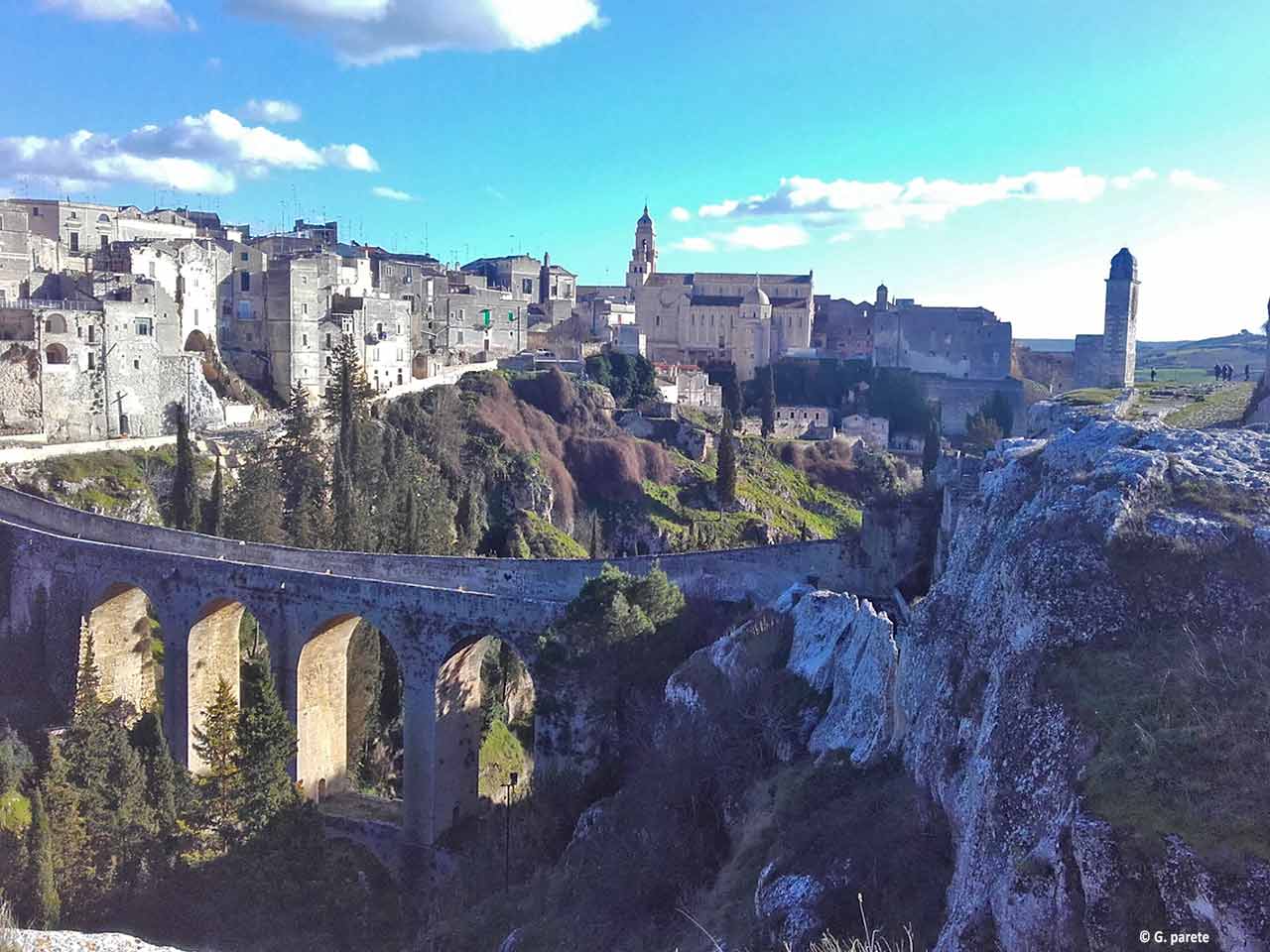 Puglia in camper nelle Murge: Gravina di Puglia.