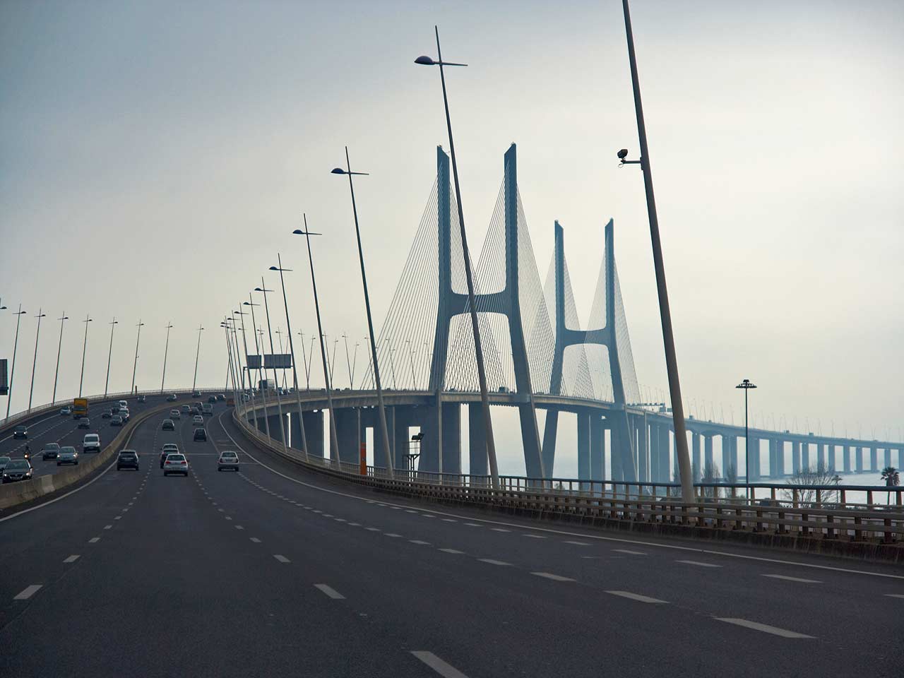 Ponte Vasco da Gama, Portogallo - Ponti per ammirare il panorama in camper