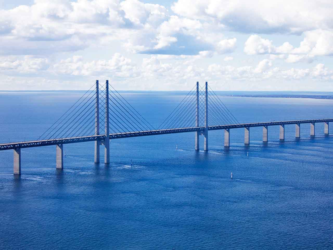Ponte di Oresund, Danimarca-Svezia