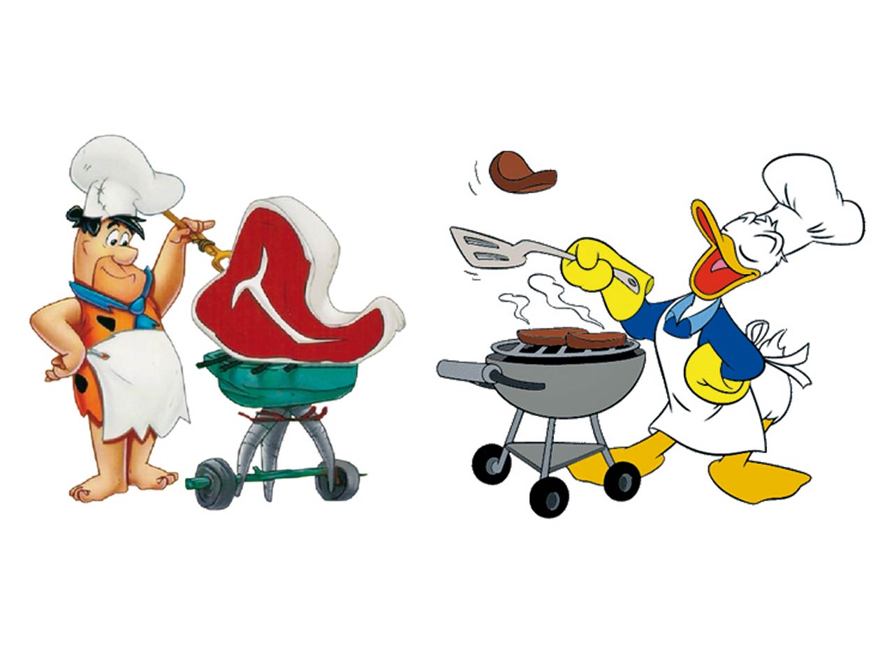 Comics barbecue