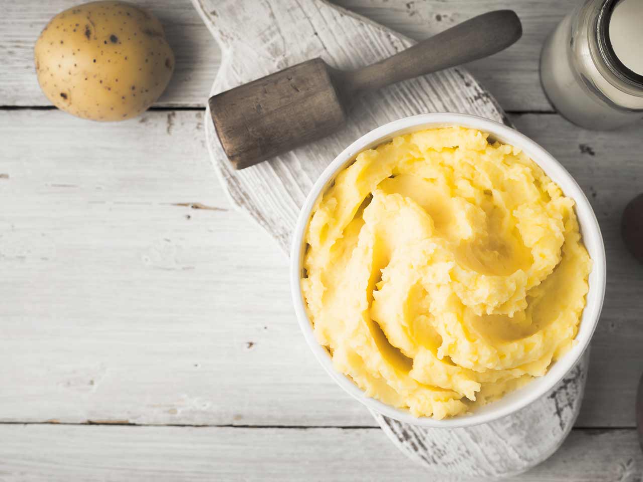 Menù del pranzo di Natale: purè di patate