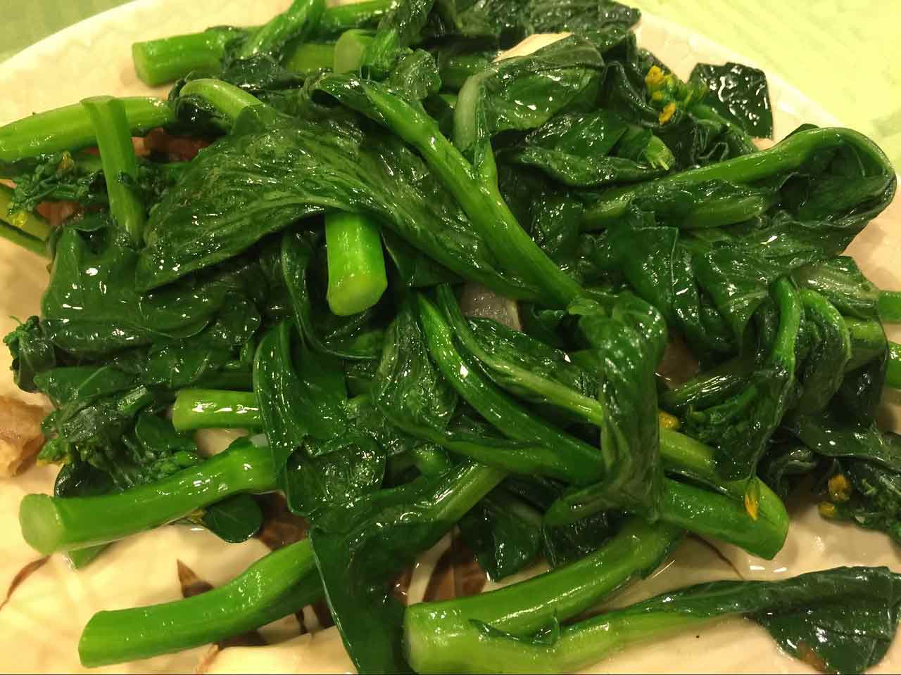 Verdure a foglia verde - Cibi per la salute del cervello.