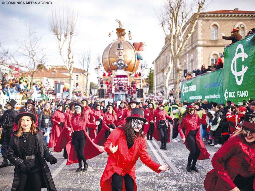 Eventi di febbraio per i camperisti: Carnevale di Fano.