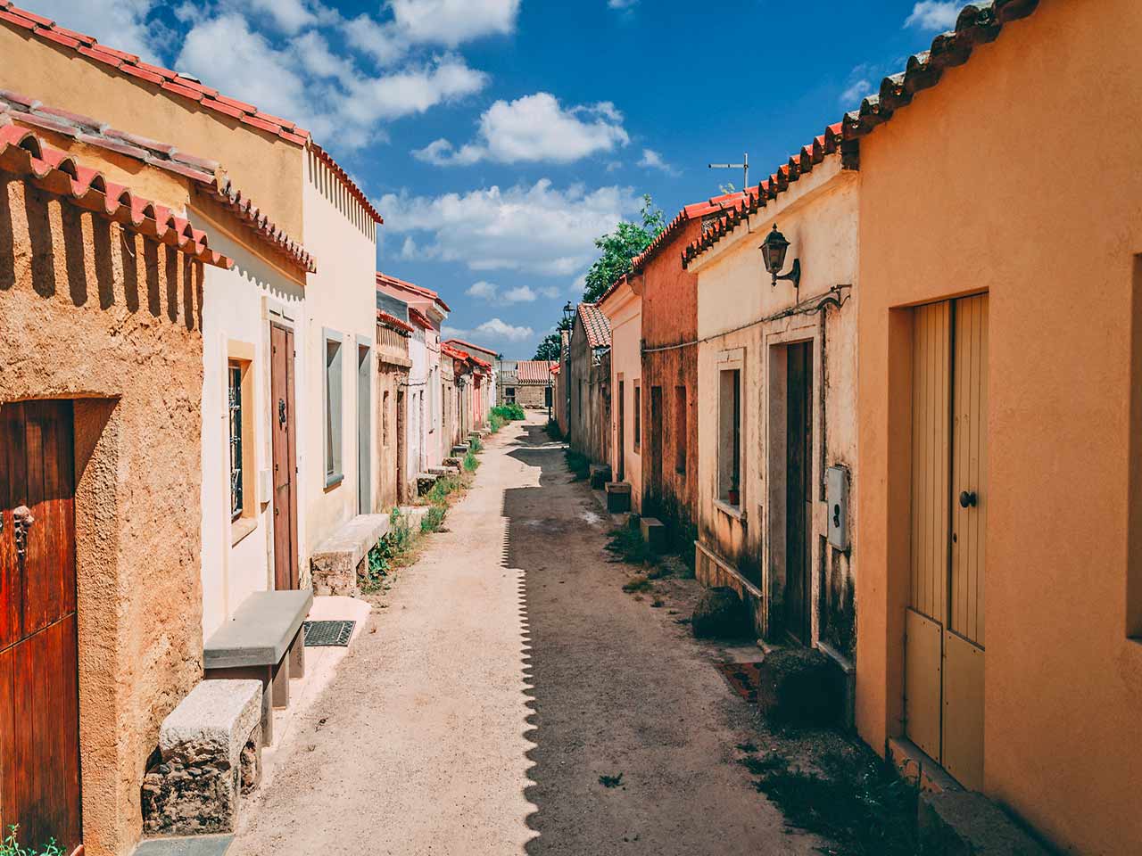 Sardegna in camper tra Oristano e il Sinis: uno scorcio di San Salvatore di Sinis