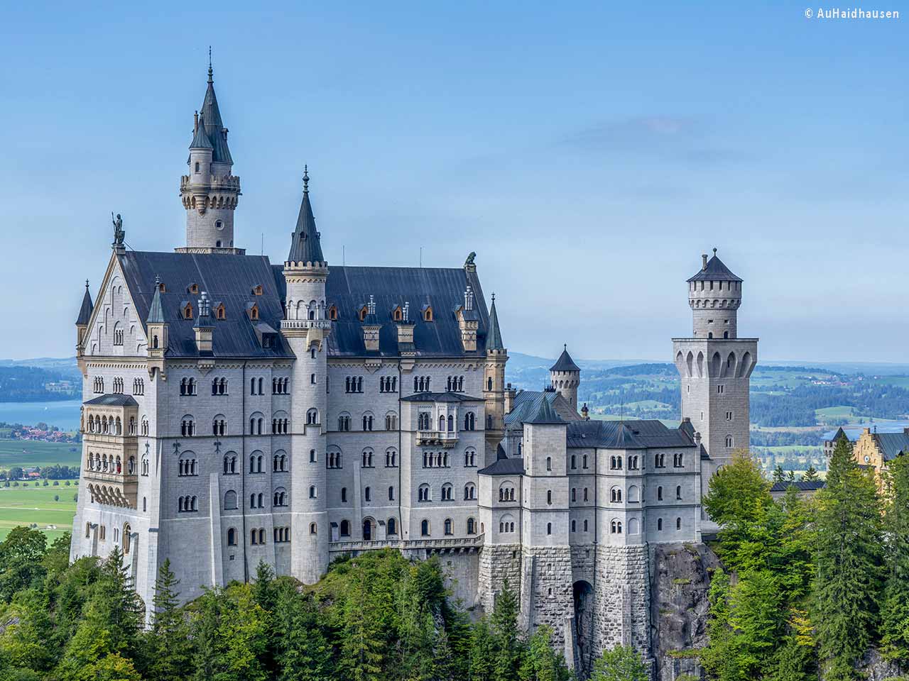 Castello di Neuschwanstein sulla Strada Romantica in Germania - Viaggi in Europa.
