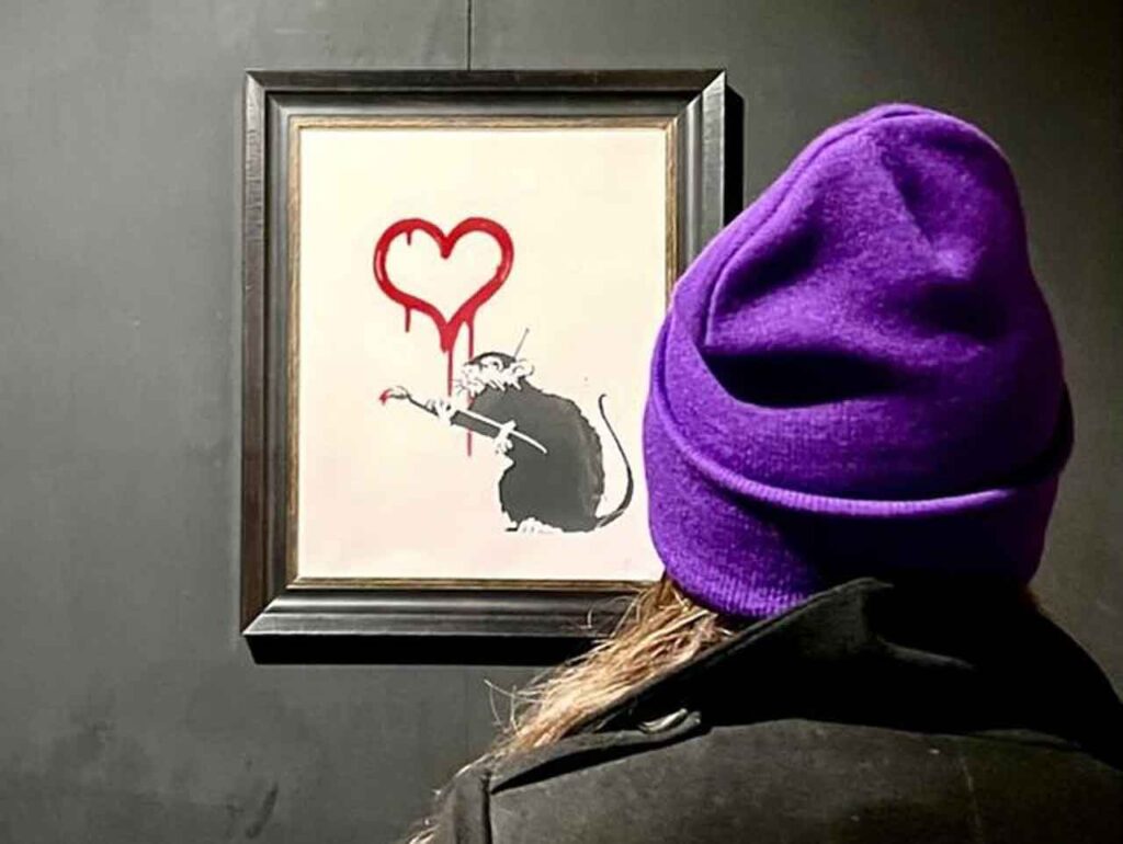 Mostra The World of Banksy con lo sconto del Club.