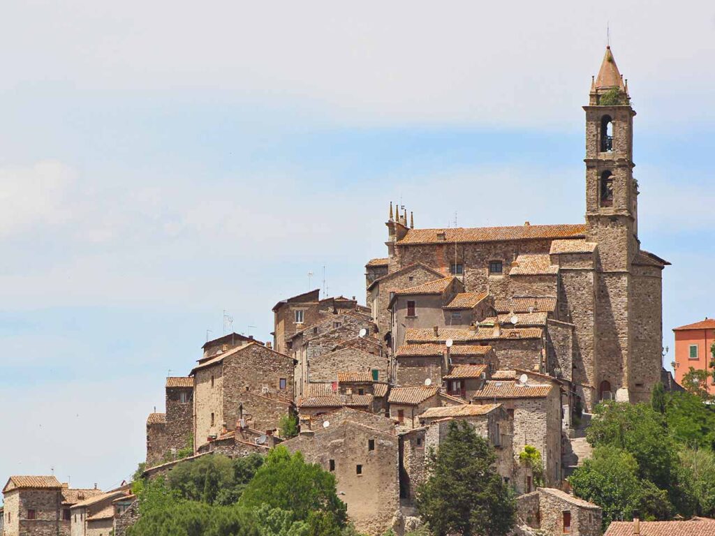 Panorama di Baschi (TR).