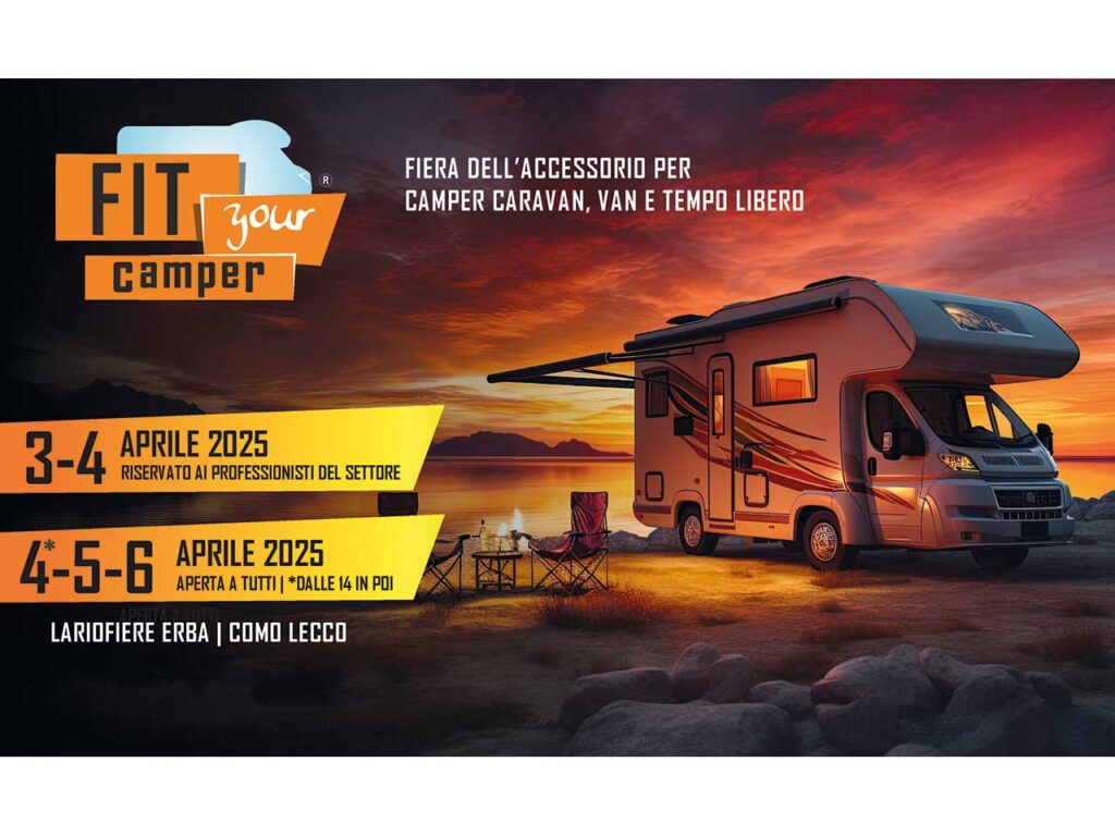 Le fiere del camper con gli sconti del Club: Fit Your Camper a Erba.