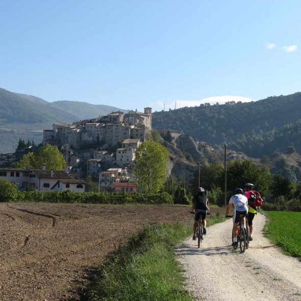 Umbria in mountain bike