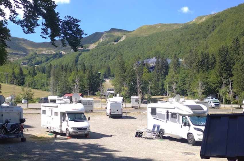 Sosta camper val di luce