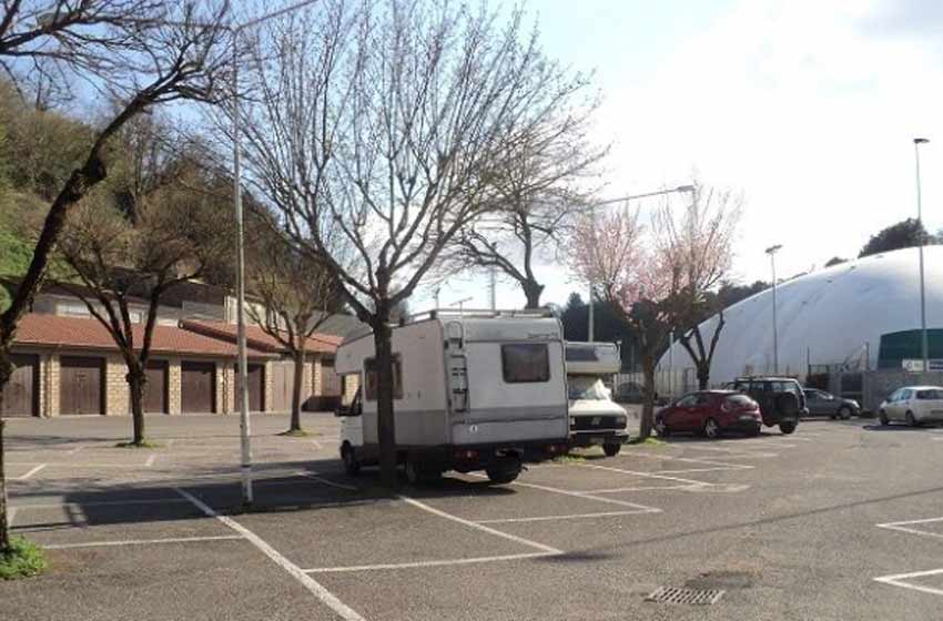 Area sosta camper acquapendente
