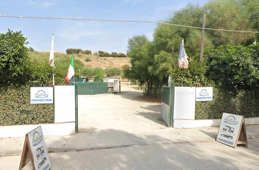Area sosta camper albachiara - agrigento