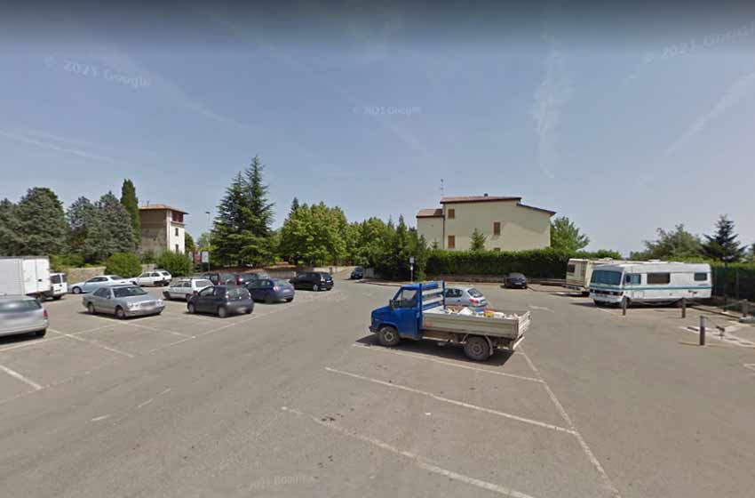 Area sosta camper anghiari