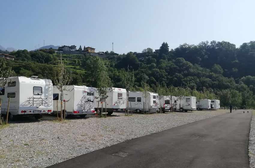 Area sosta camper - bienno