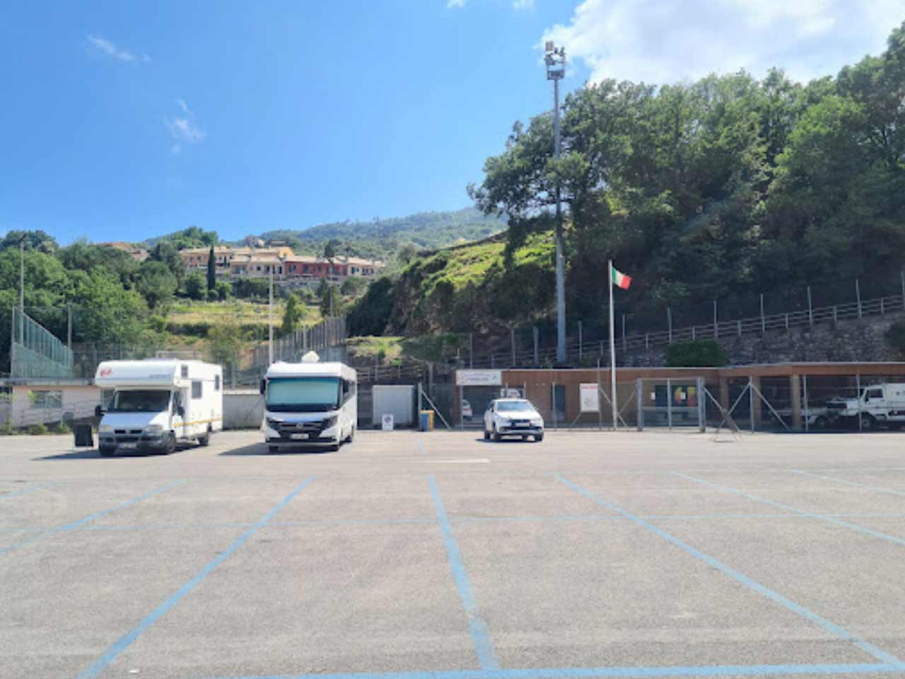 Area sosta camper comunale santa margherita