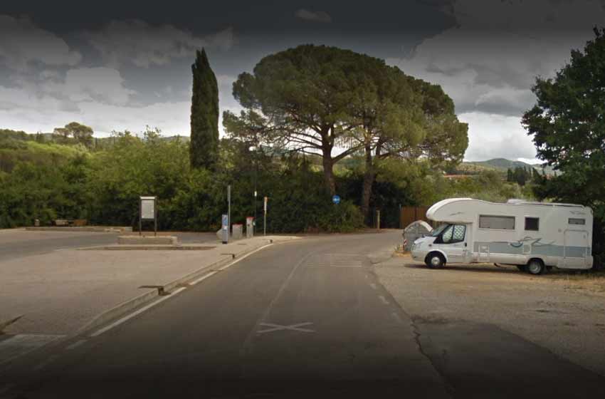 Area sosta camper arezzo
