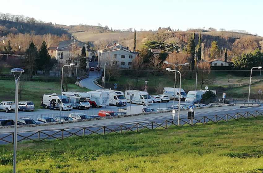 Parcheggio le fonti